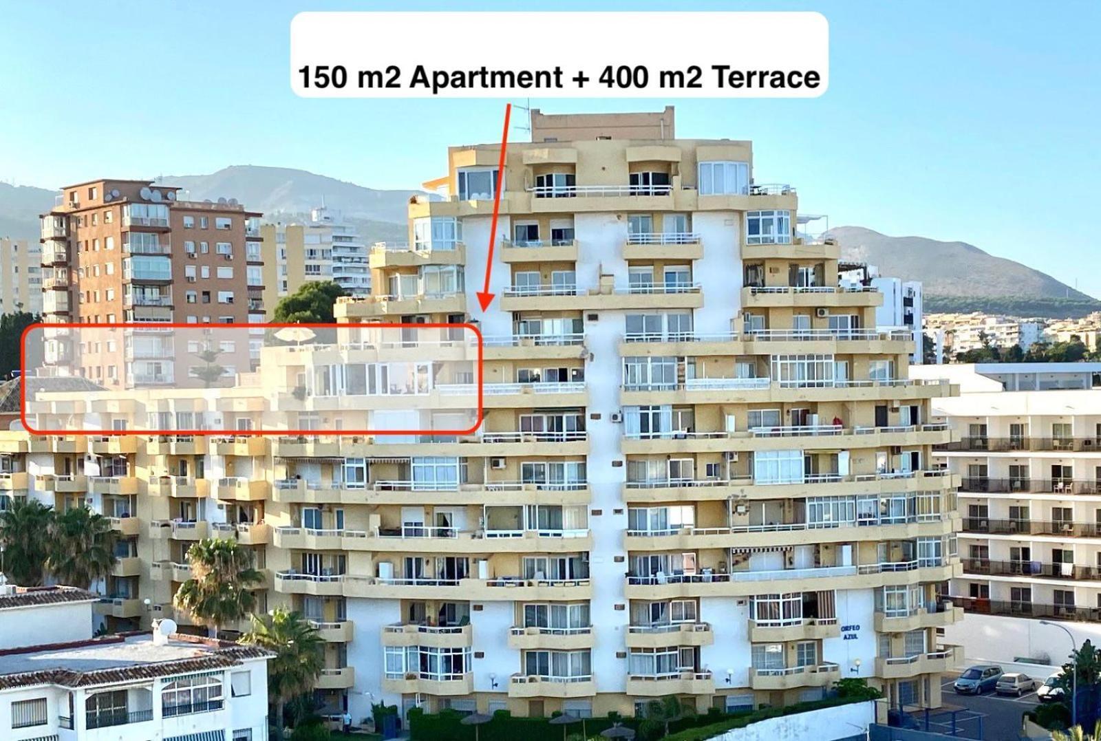 550 M2 Luxury Penthouse - Jacuzzi, Golf & Beach Benalmádena Esterno foto