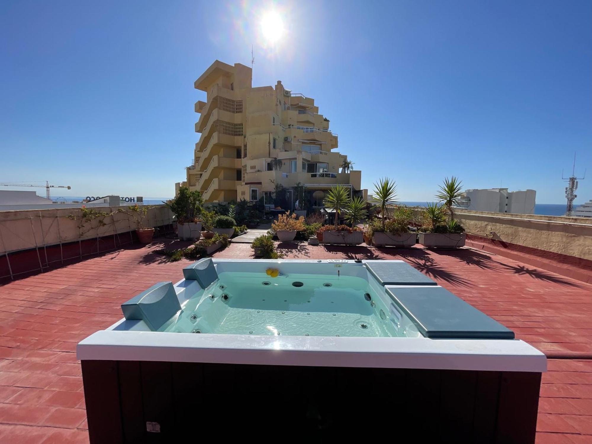 550 M2 Luxury Penthouse - Jacuzzi, Golf & Beach Benalmádena Esterno foto