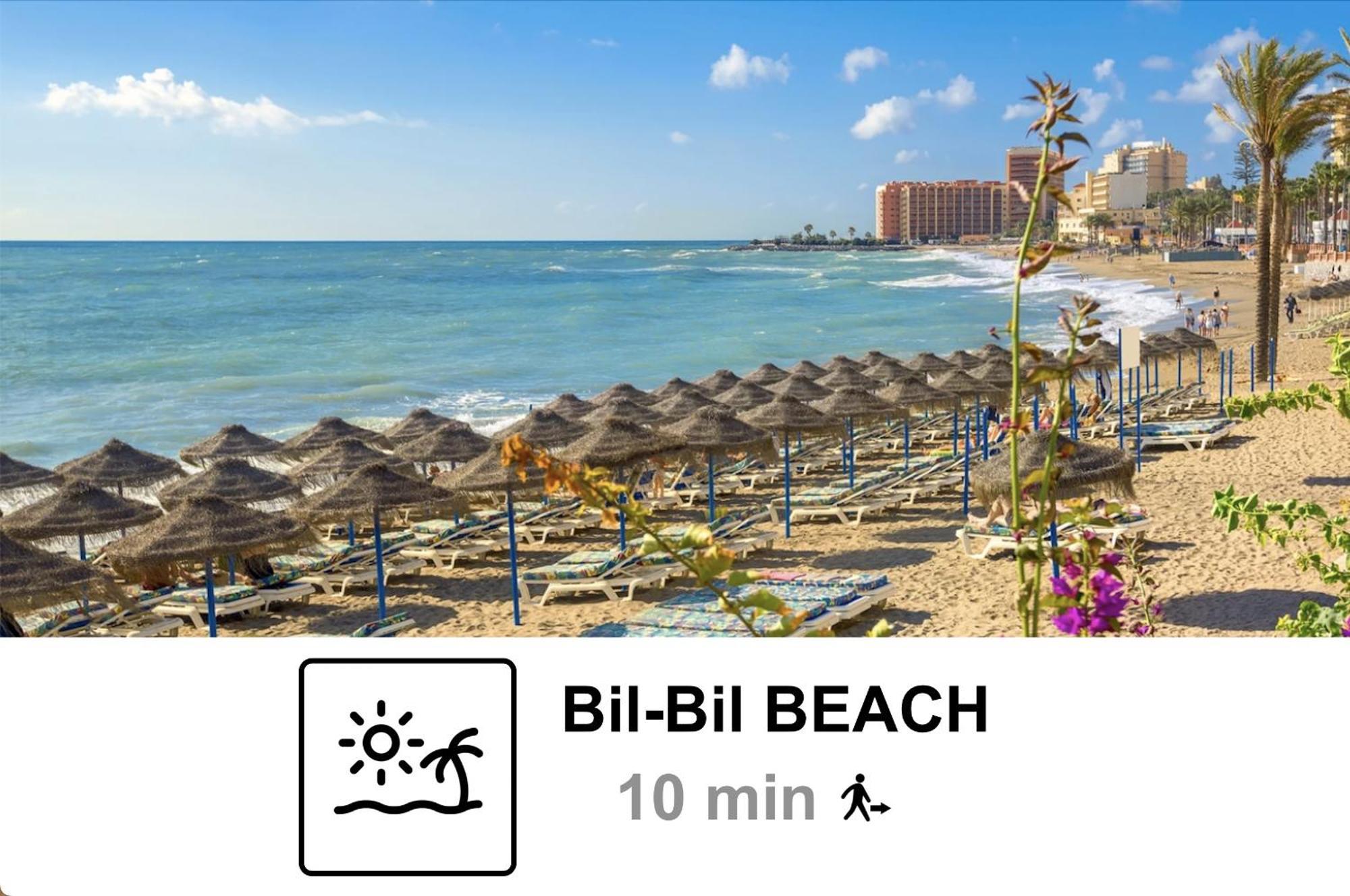 550 M2 Luxury Penthouse - Jacuzzi, Golf & Beach Benalmádena Esterno foto